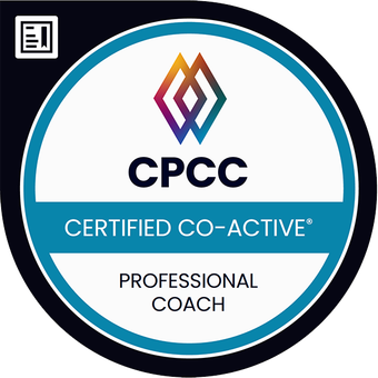Certified Professional Co-Active Coach badge