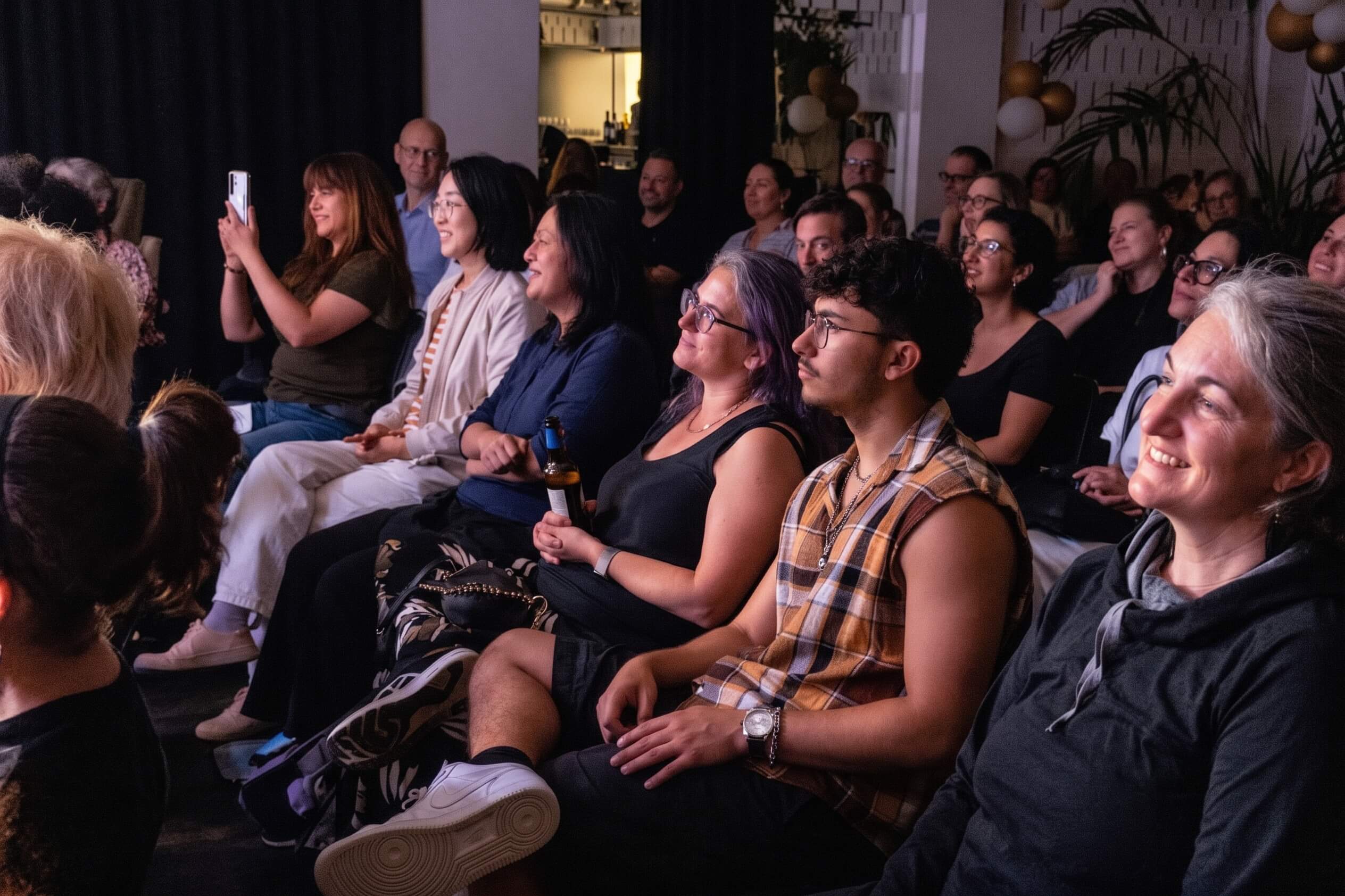 1 Year of Wild Sense celebration crowd